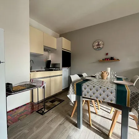 Ca850-208 2 Pieces Pour 4 Personnes דירה קבלייר-סור-מר